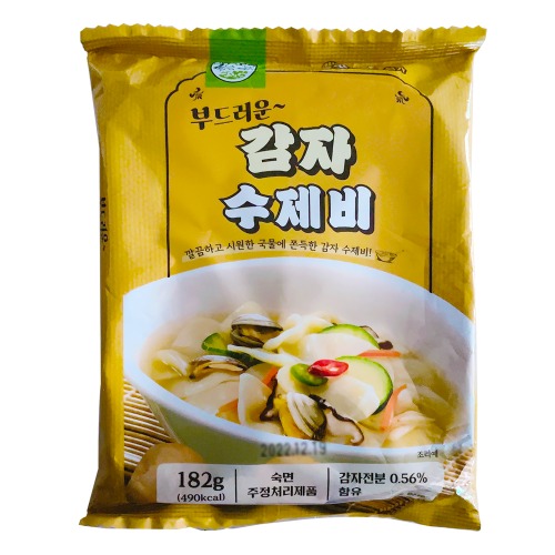 부드러운 감자수제비 182g (1인분) / 소스포함